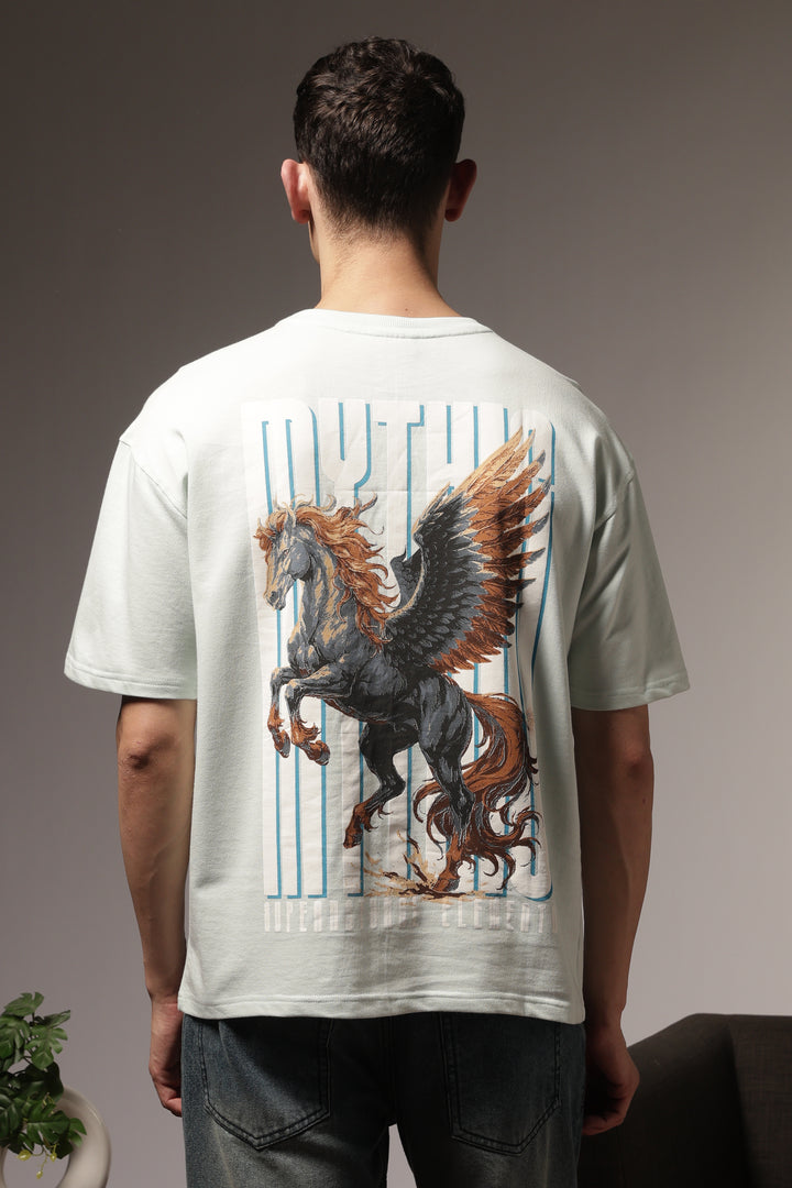 Mythic: Light Blue Oversized T-shirt