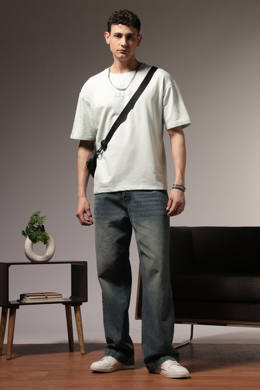 Mythic: Light Blue Oversized T-shirt