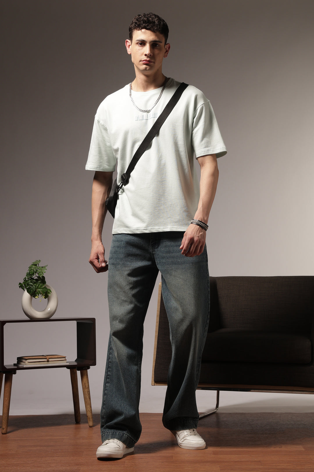 Mythic: Light Blue Oversized T-shirt