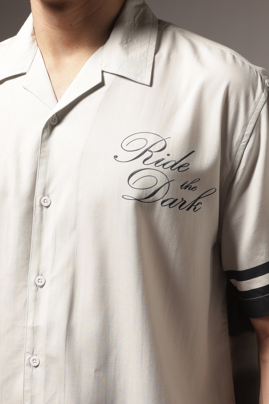 Ride the Dark: Oversized Boxy Shirt