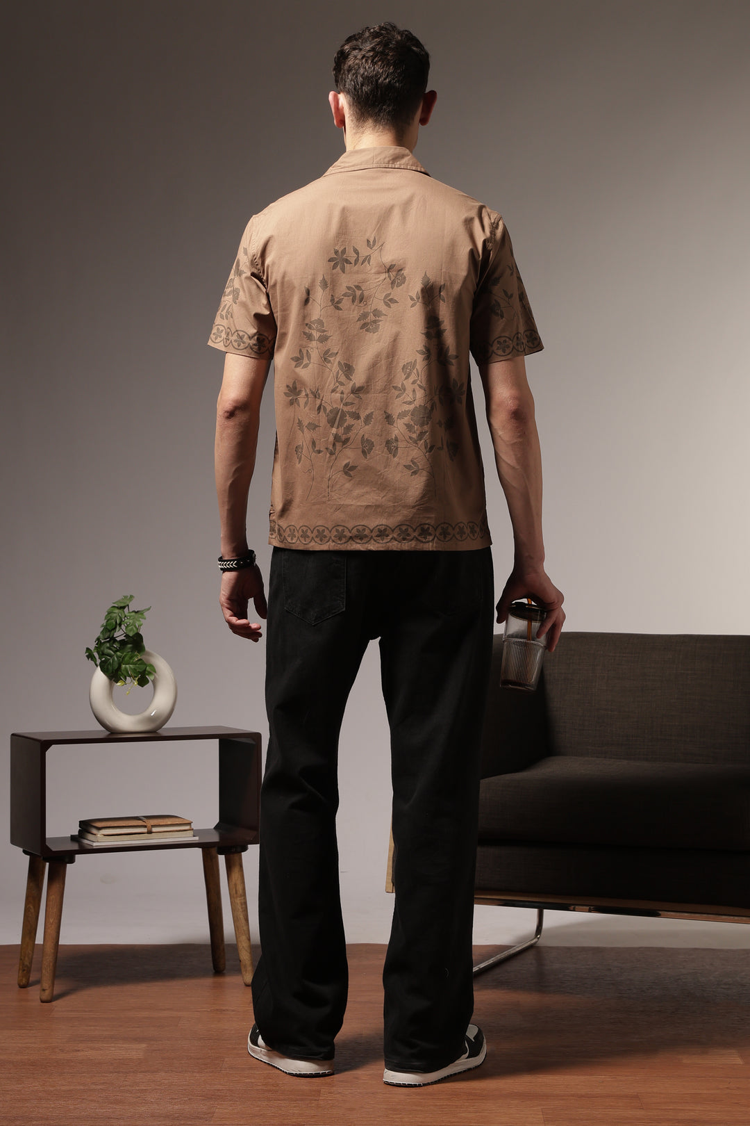 Hazel Flower Cuban Shirt