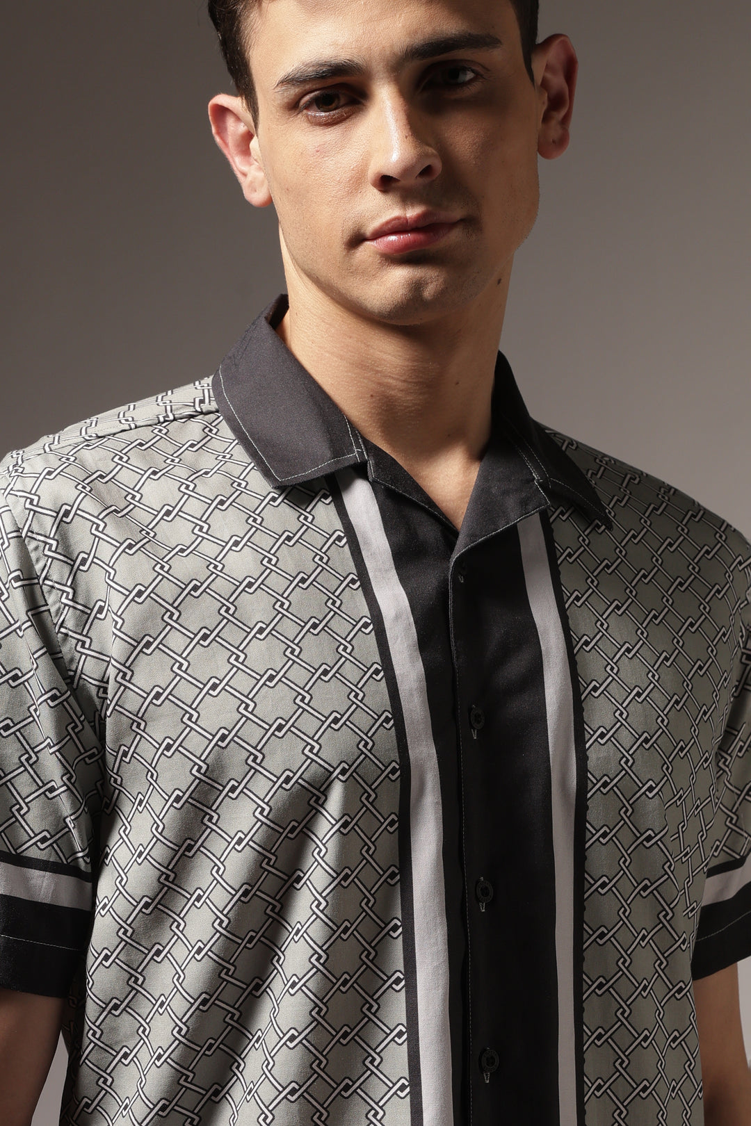 Classic: Mint Green Square Cuban Shirt