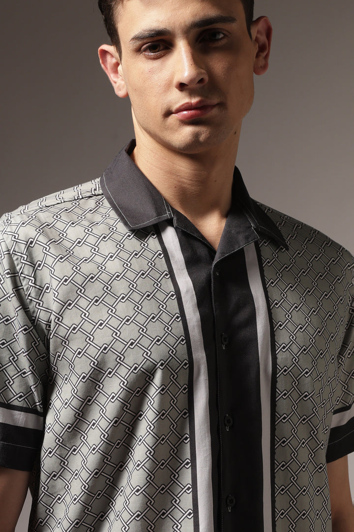 Classic: Mint Green Square Cuban Shirt