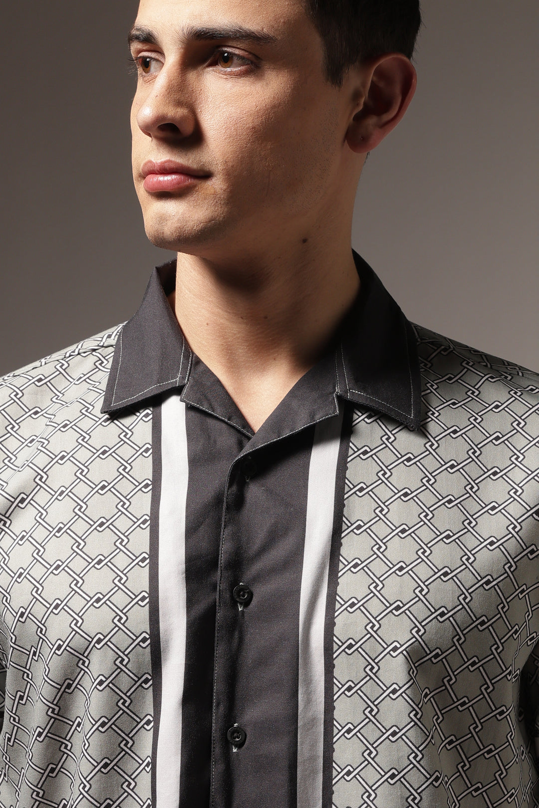 Classic: Mint Green Square Cuban Shirt