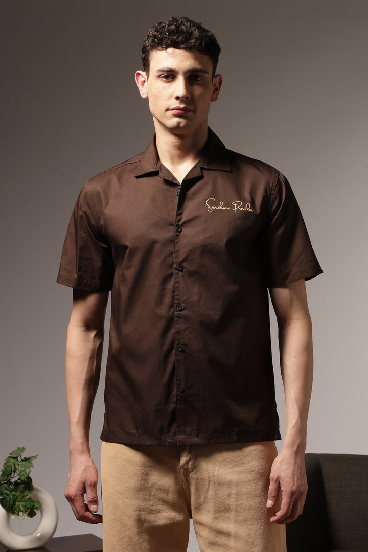 Get a Tan Cuban Shirt