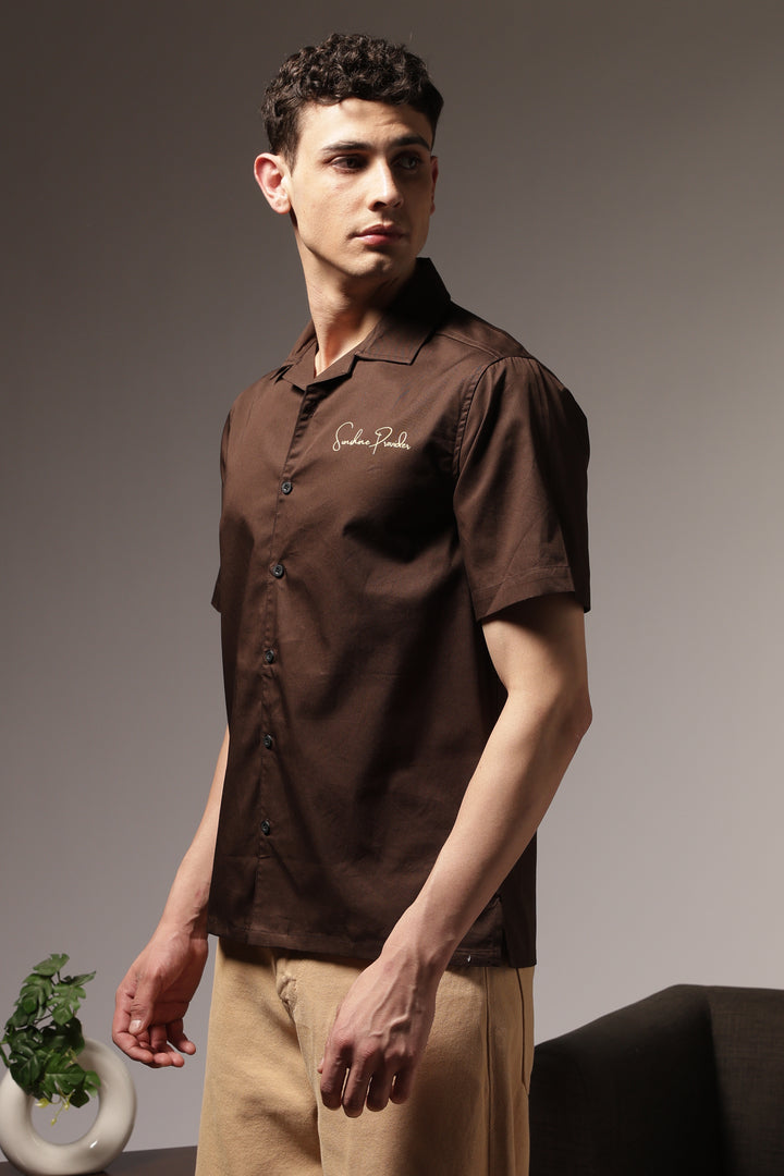 Get a Tan Cuban Shirt