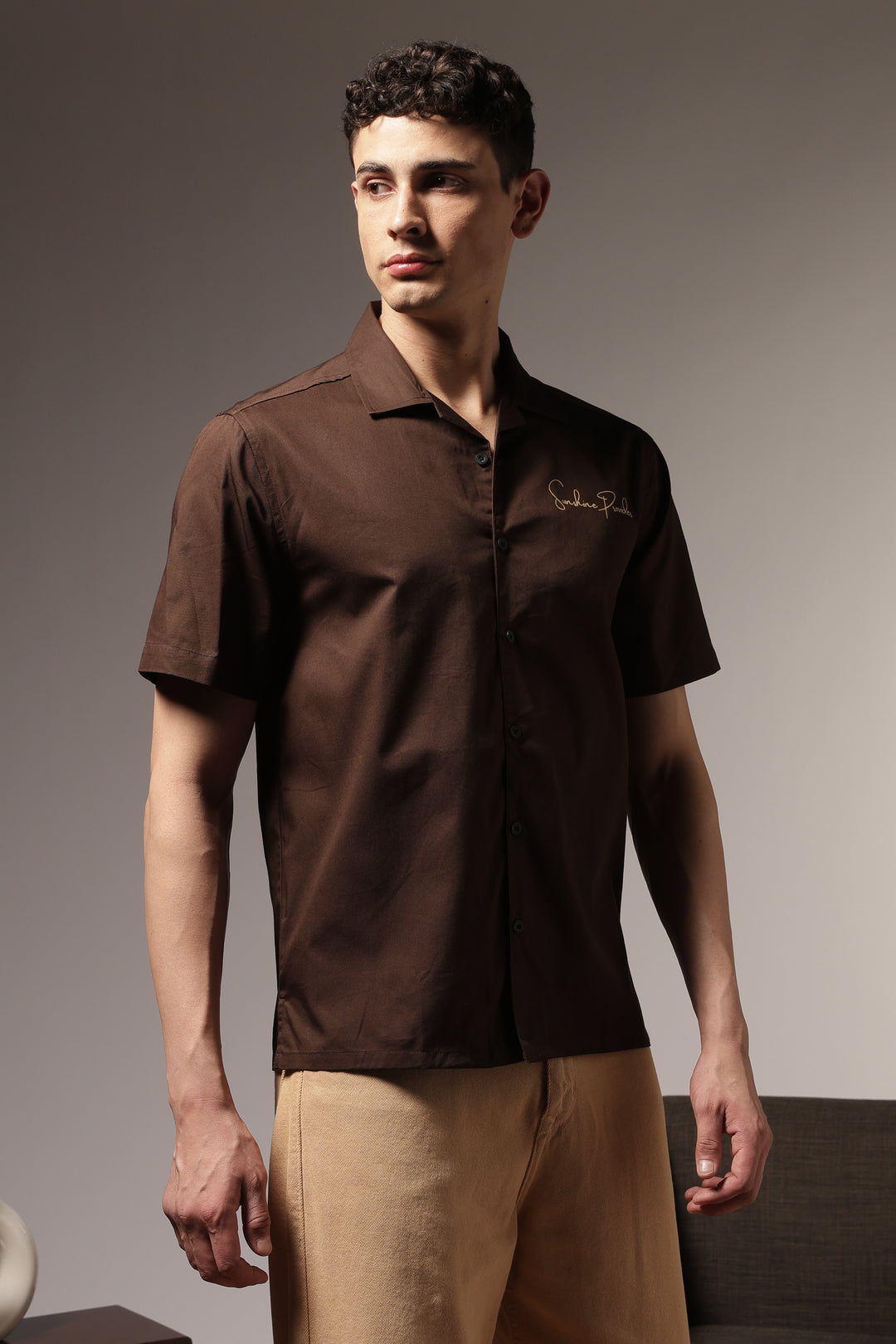 Get a Tan Cuban Shirt