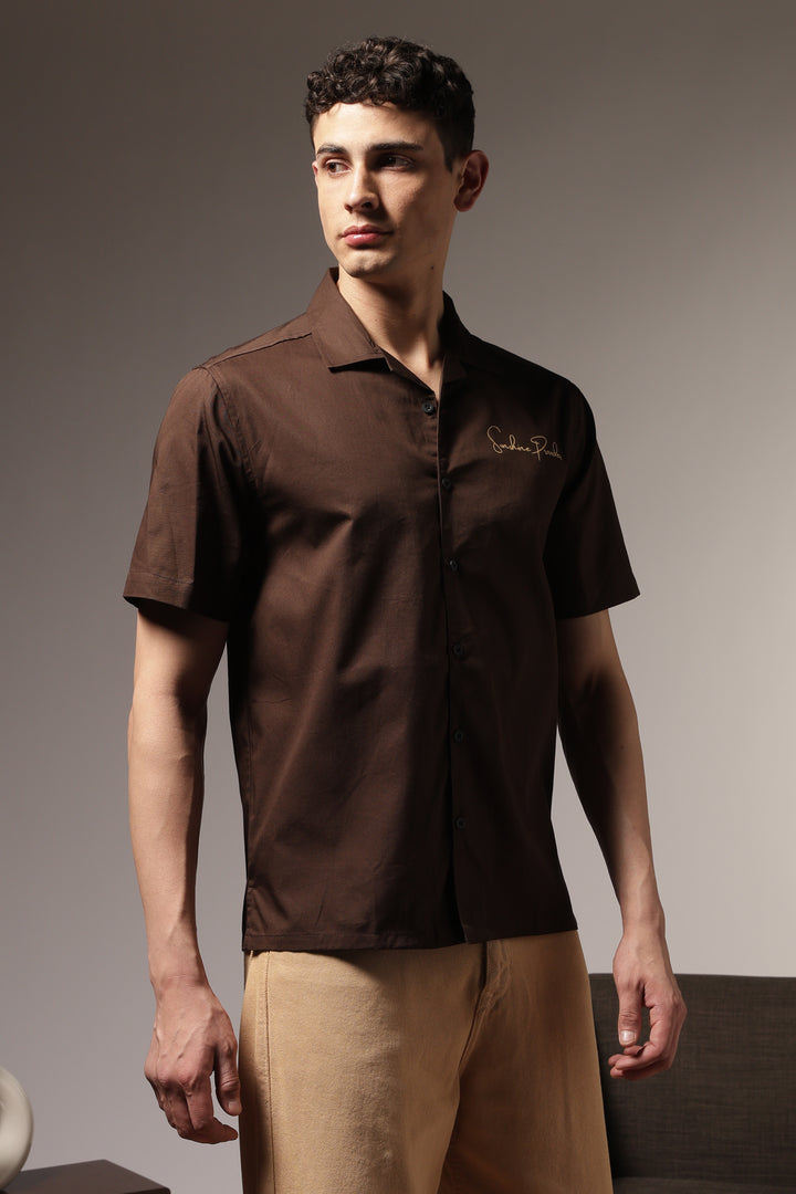 Get a Tan Cuban Shirt