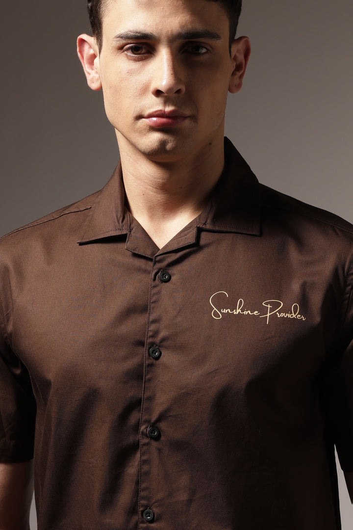 Get a Tan Cuban Shirt