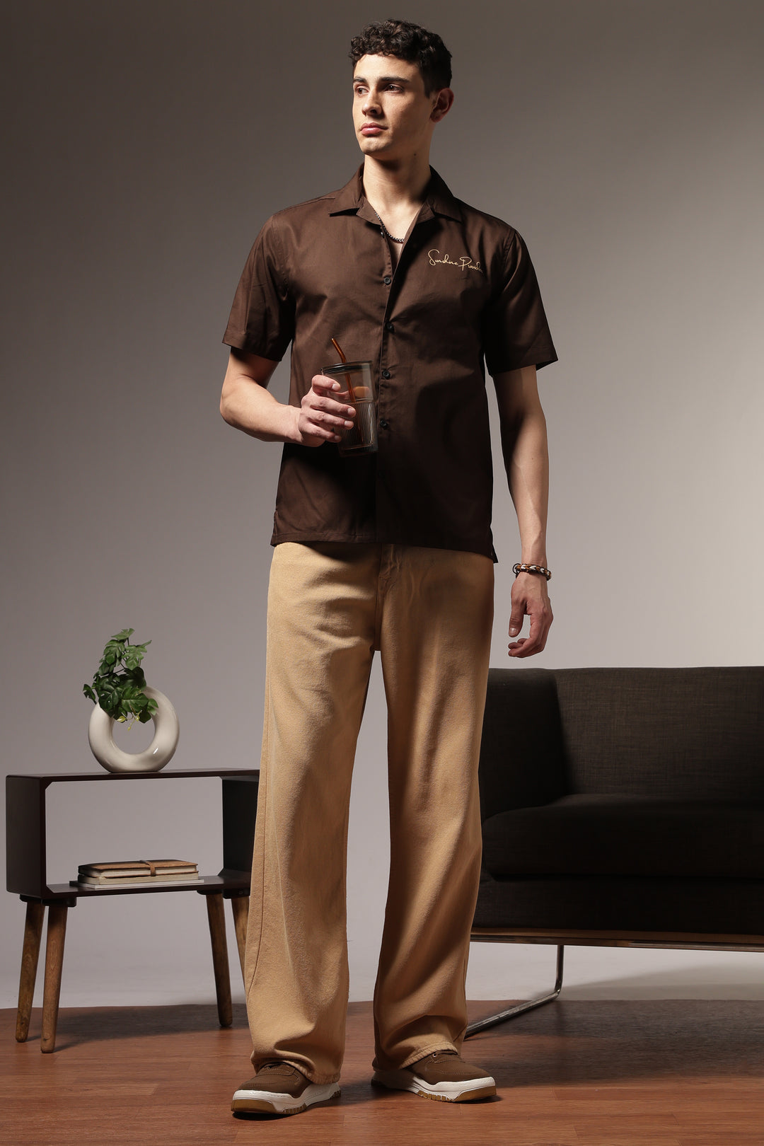 Get a Tan Cuban Shirt