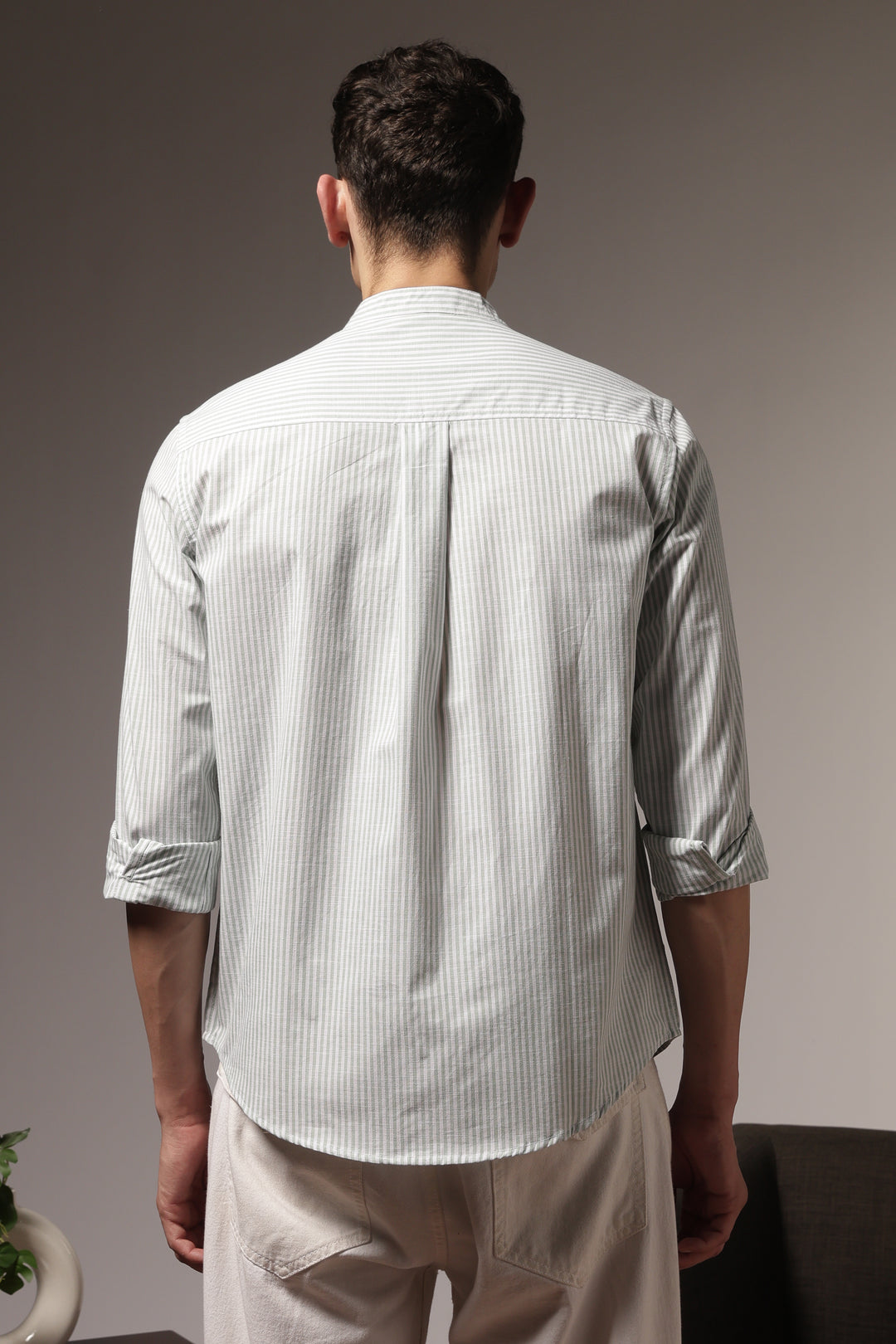 Coast: Mint Green Embroidery Shirt