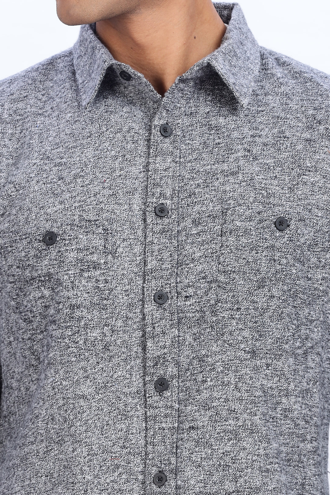 Flannel: Grey Shirt