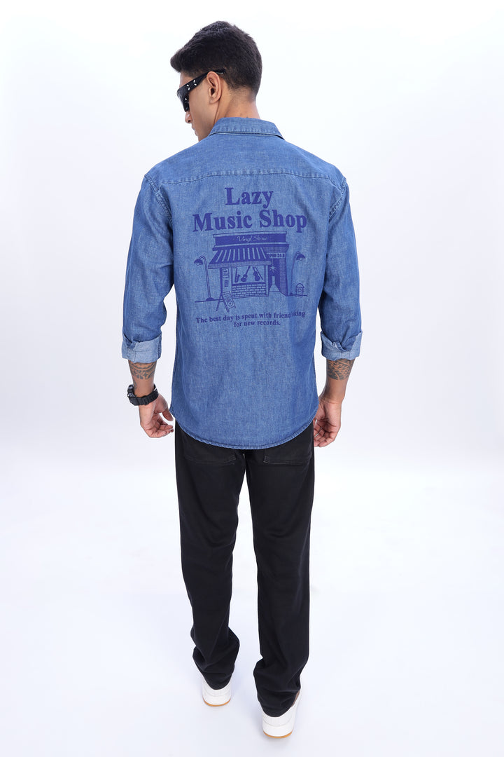 Denims: Lazy Music Shop Shirt