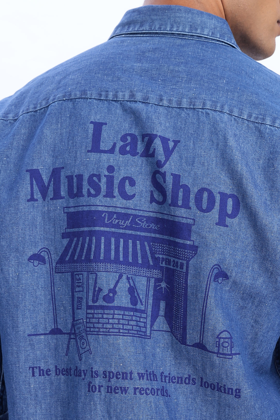 Denims: Lazy Music Shop Shirt