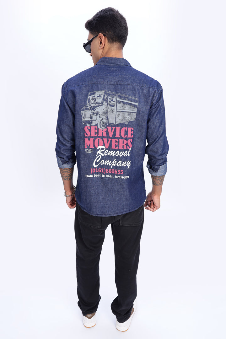 Denims: Service Movers shirt