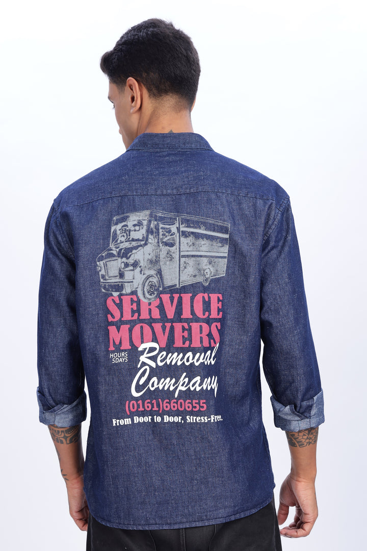 Denims: Service Movers shirt