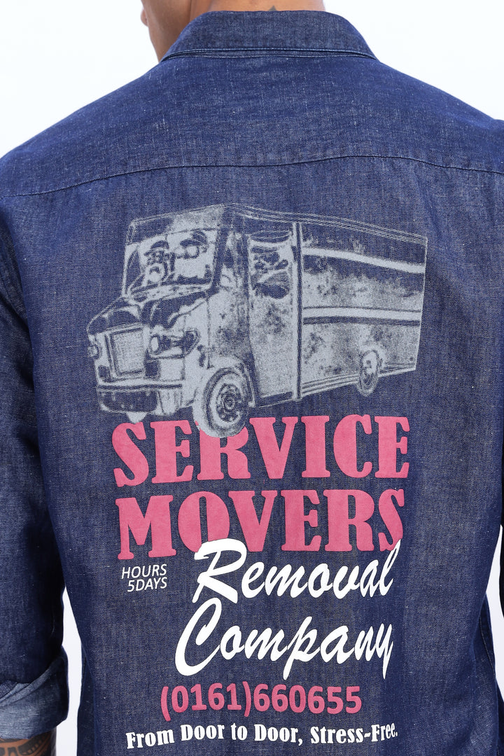 Denims: Service Movers shirt