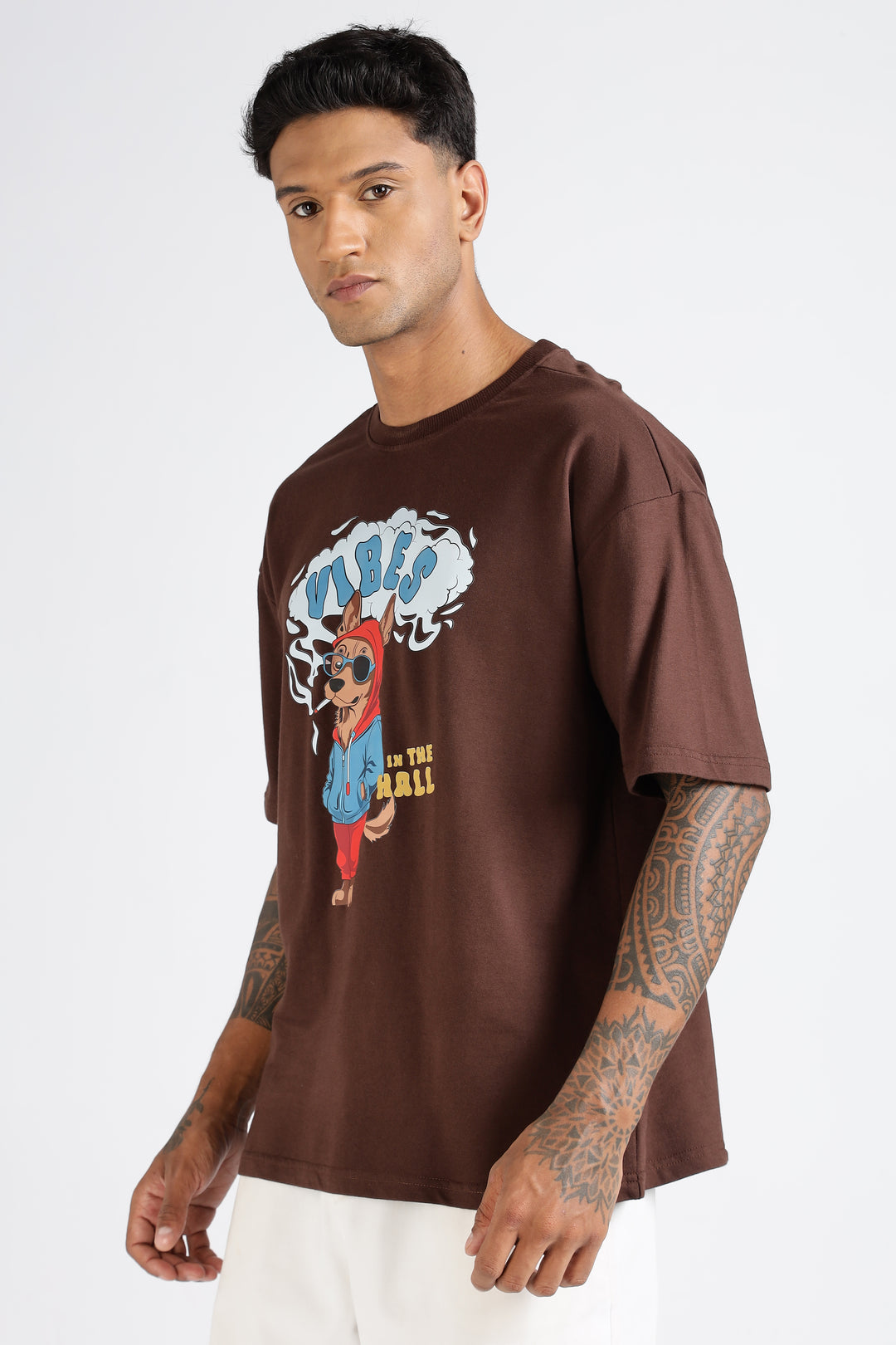 Vibes Dog Oversized T-shirt