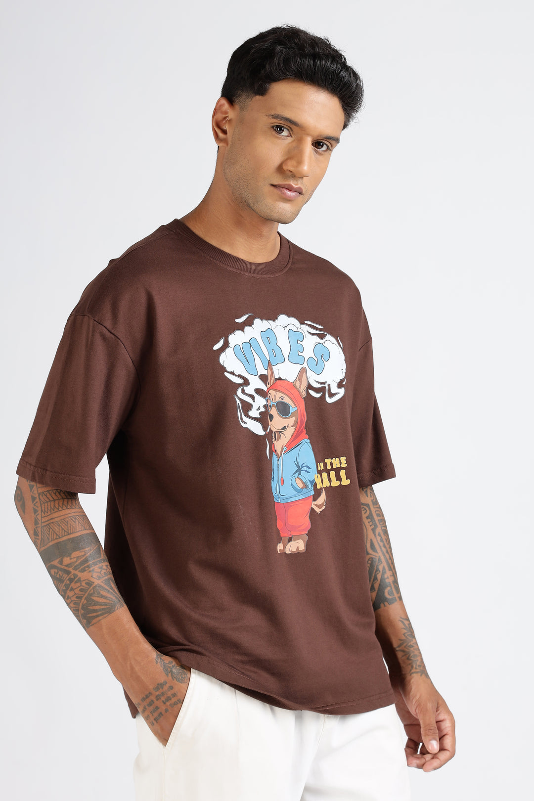 Vibes Dog Oversized T-shirt