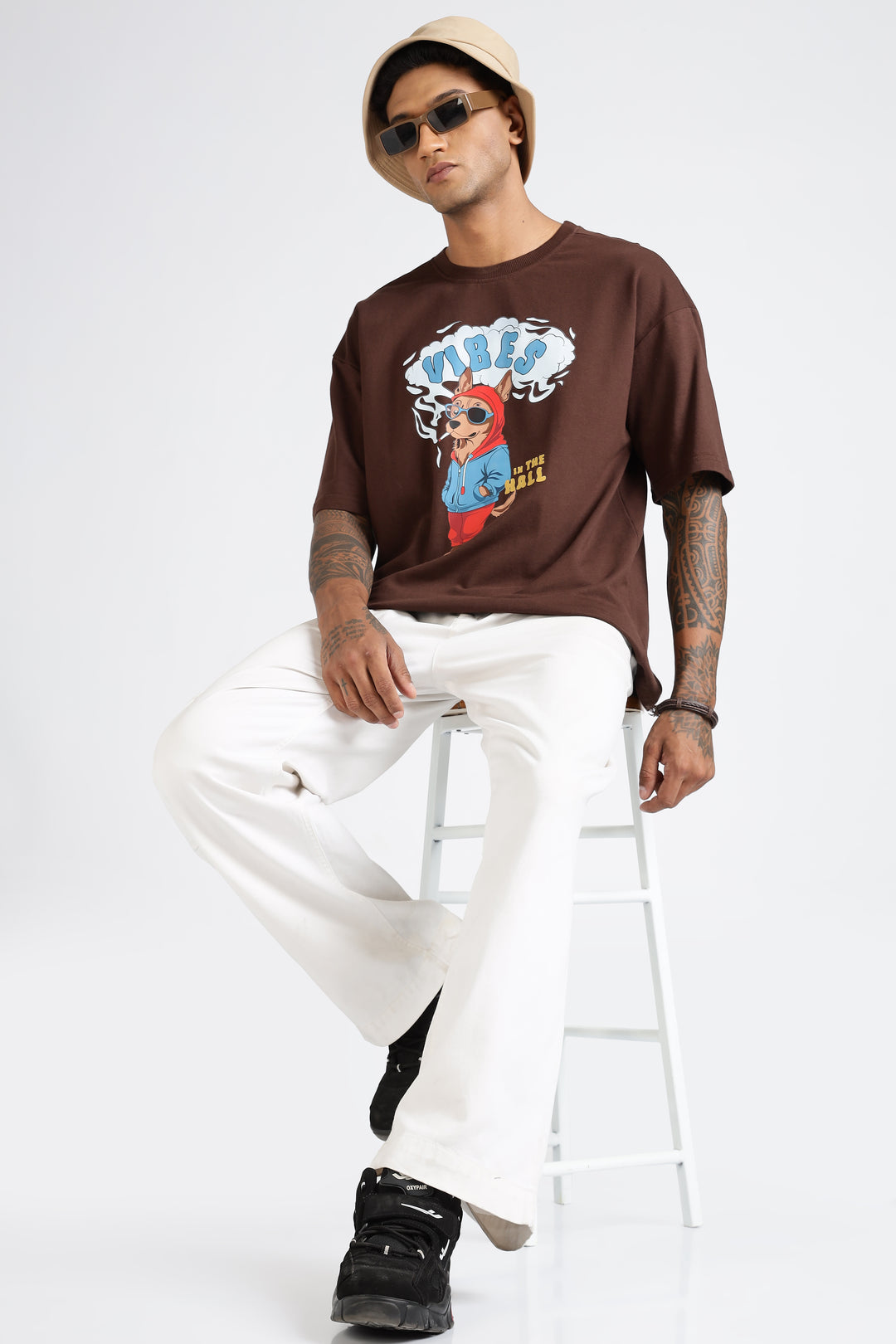 Vibes Dog Oversized T-shirt