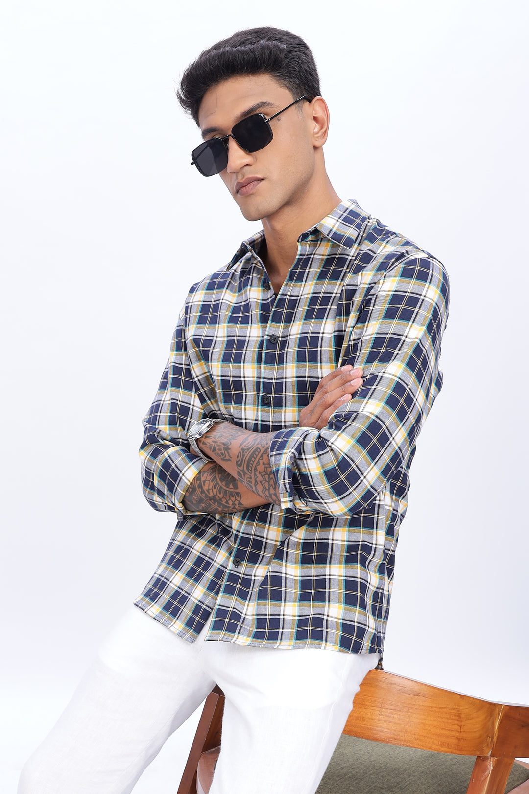 Flannel: Grey Checks