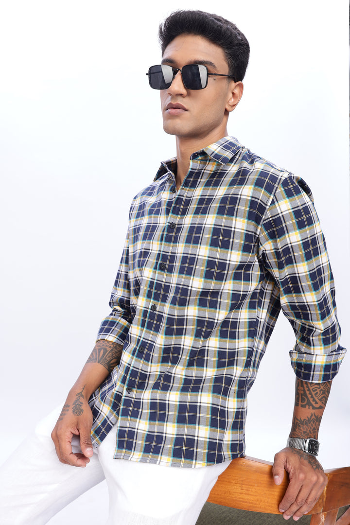 Flannel: Grey Checks