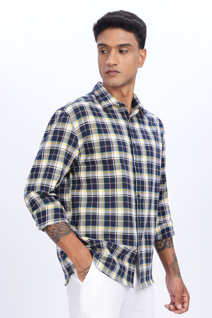 Flannel: Grey Checks