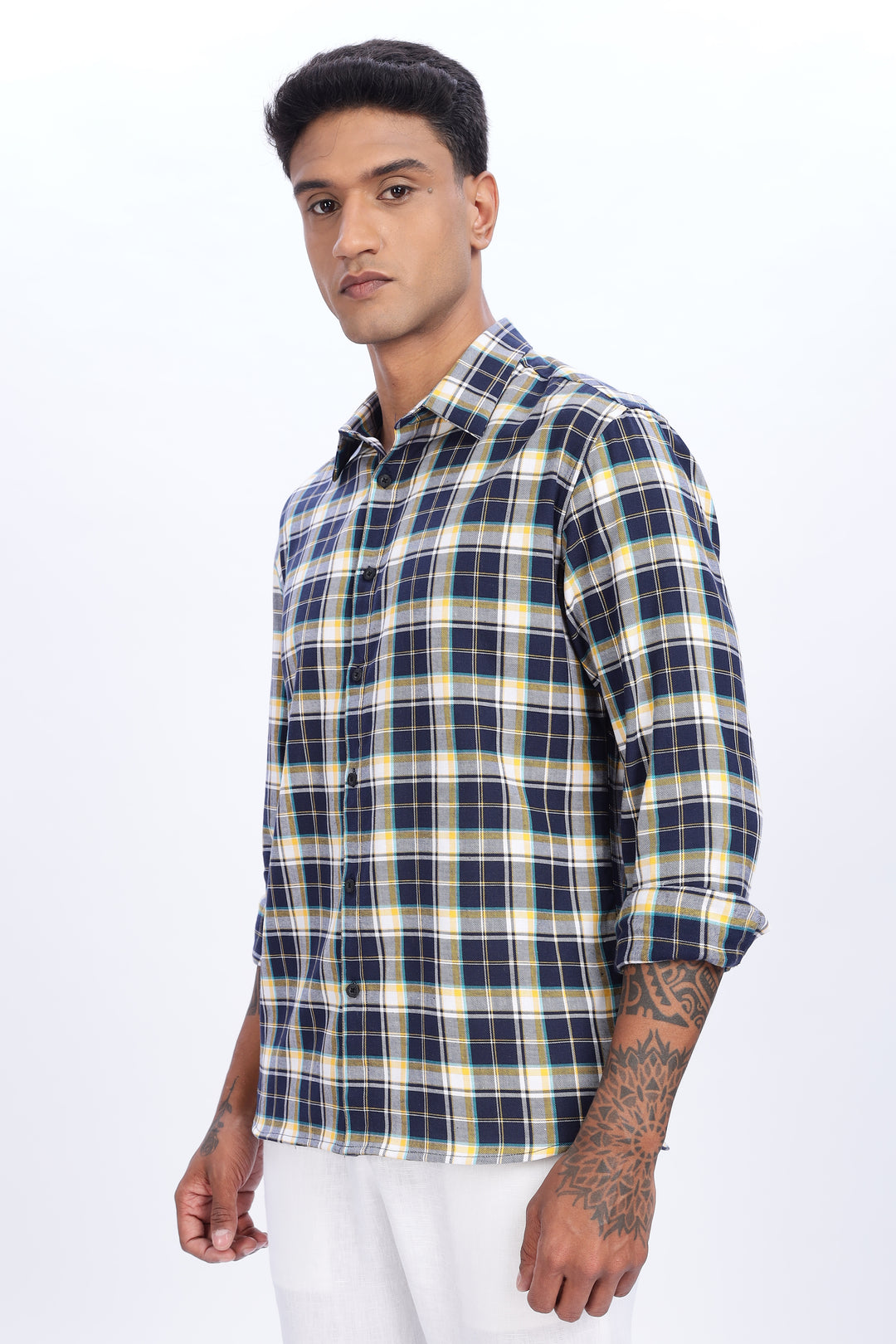 Flannel: Grey Checks