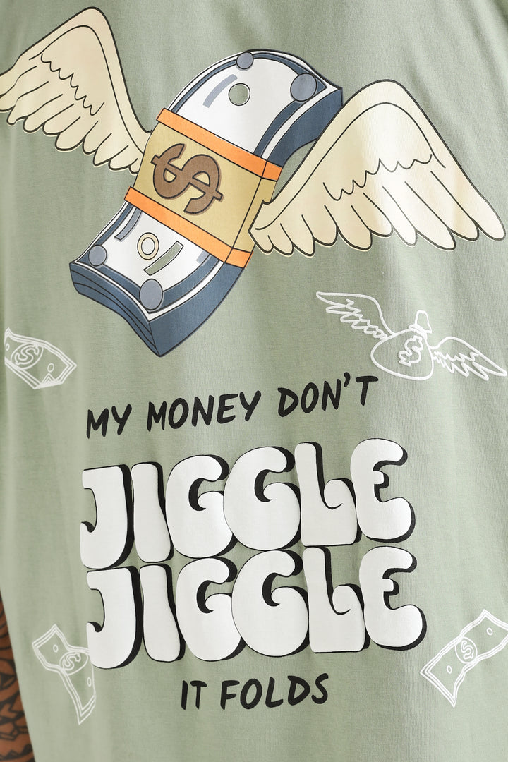 Jiggle Money Oversized T-shirt