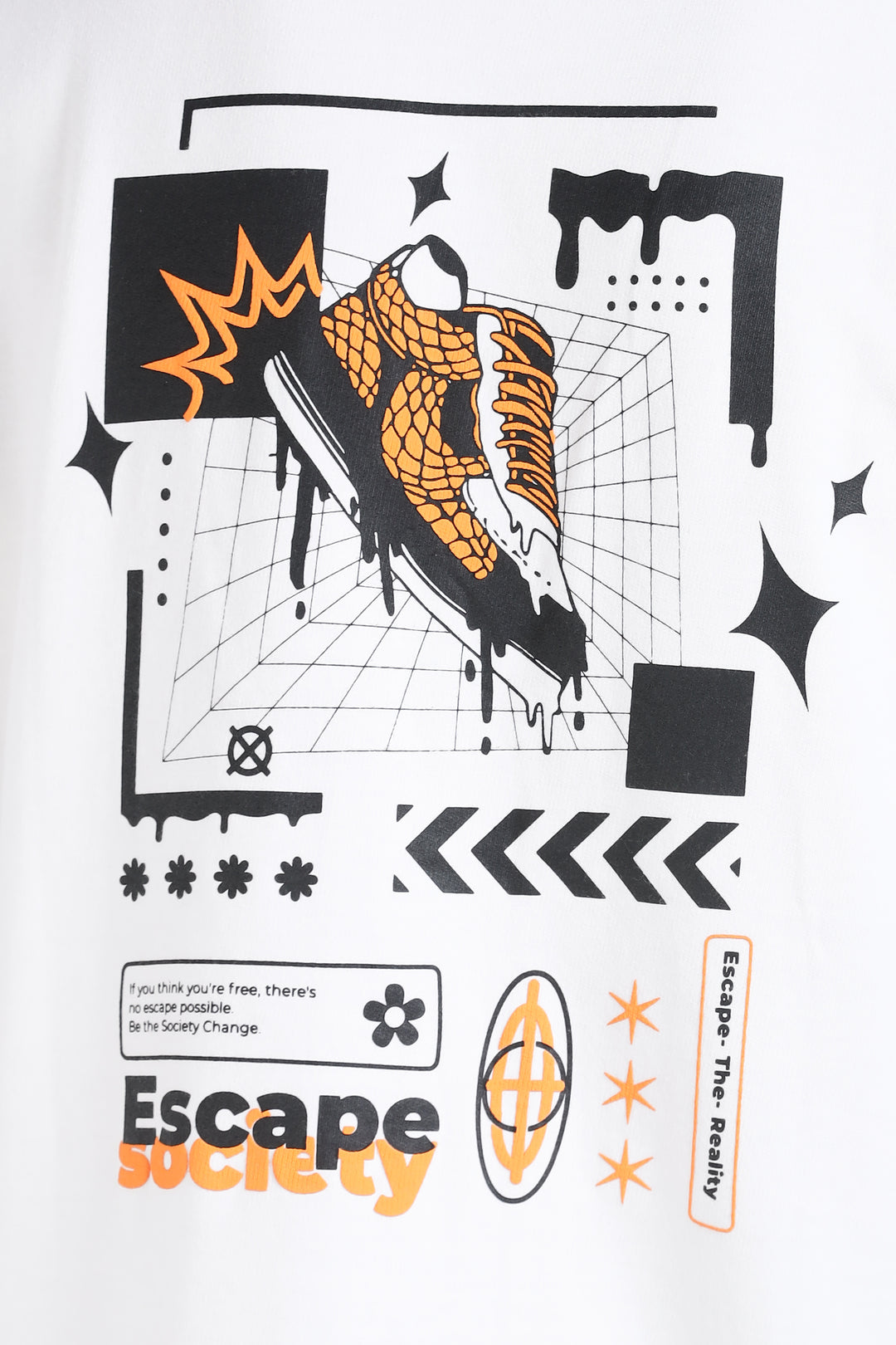 Drip Shoes Oversized T-shirts