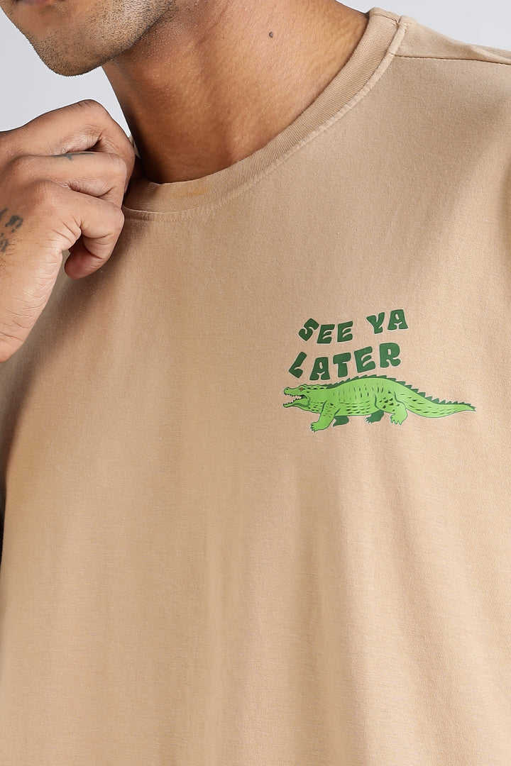 Crocodile Oversized T-shirt