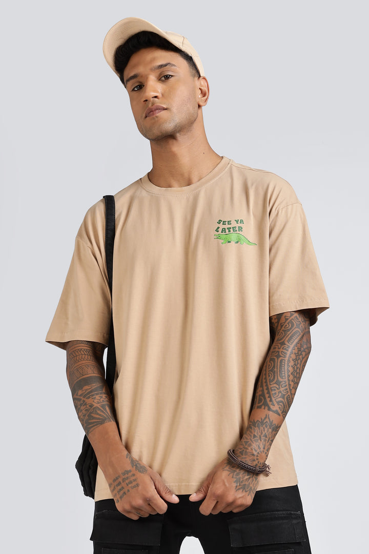 Crocodile Oversized T-shirt