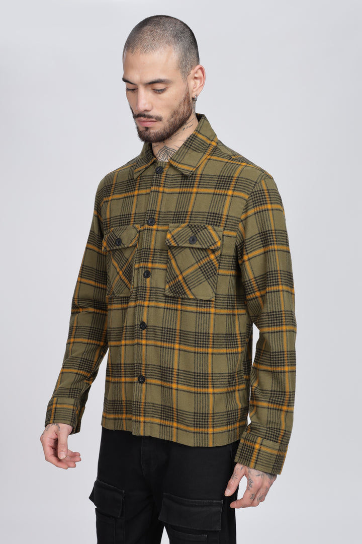 OLIVEFLANNEL001688