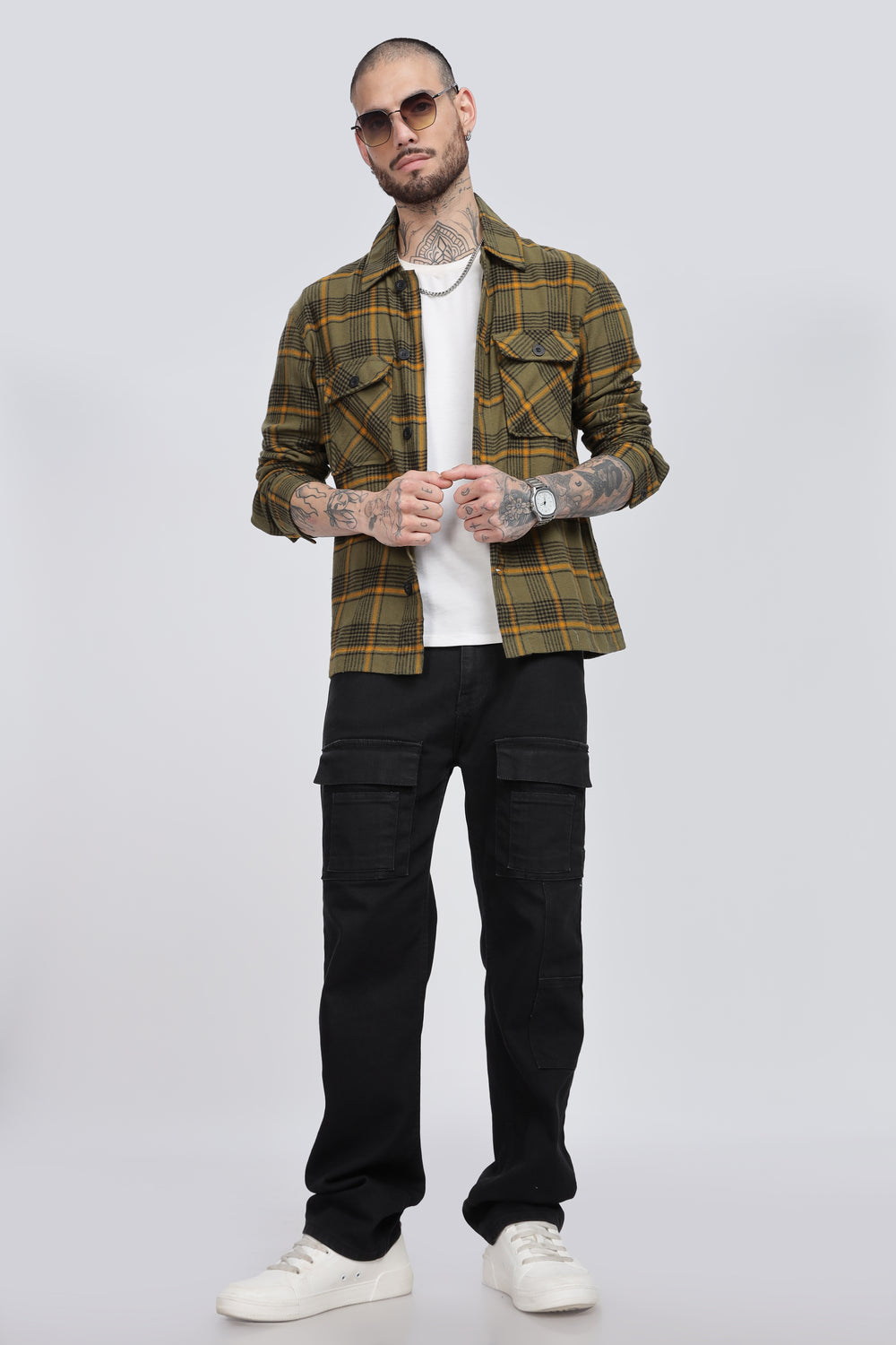 OLIVEFLANNEL002