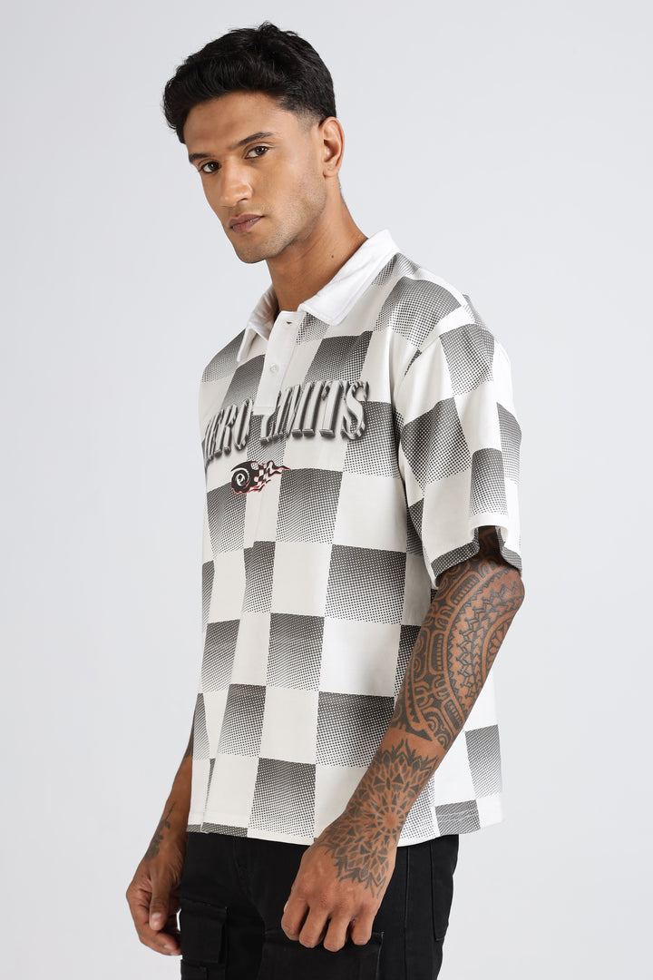 Zero Limits: Oversized Polo Shirt
