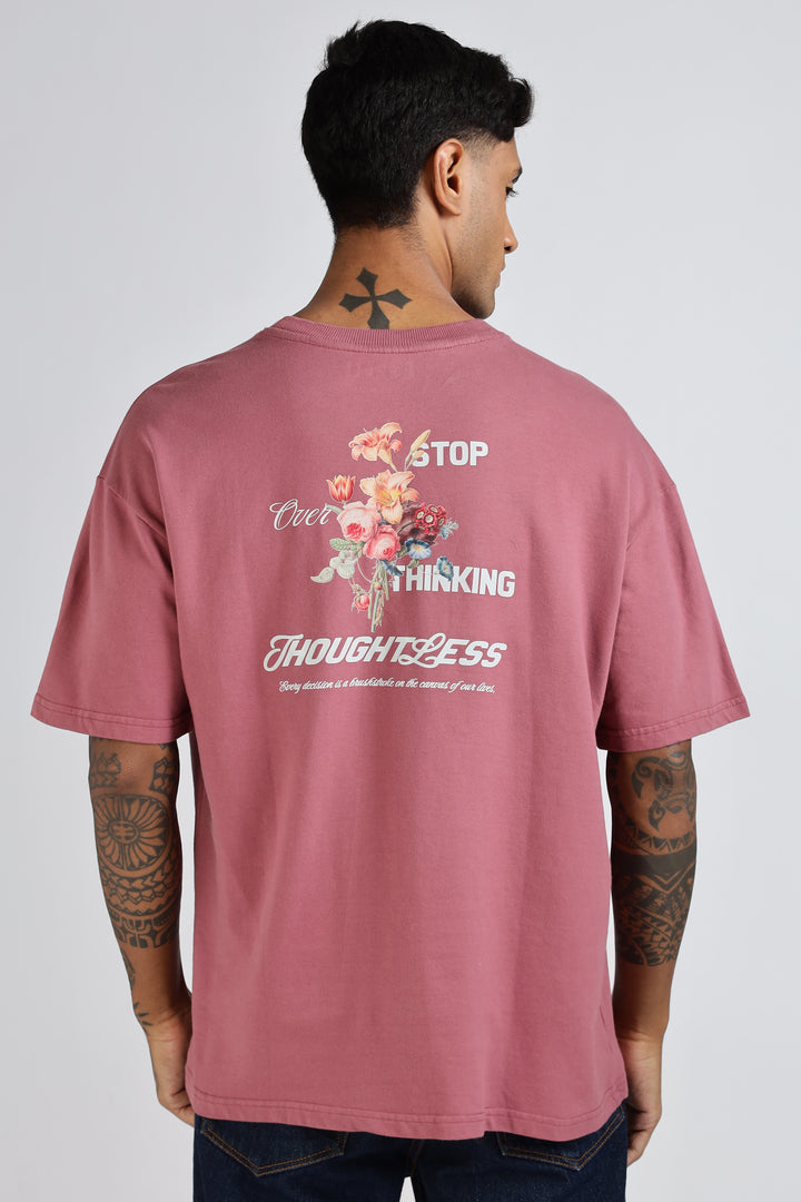 Thoughtless Flower Oversized T-shirt