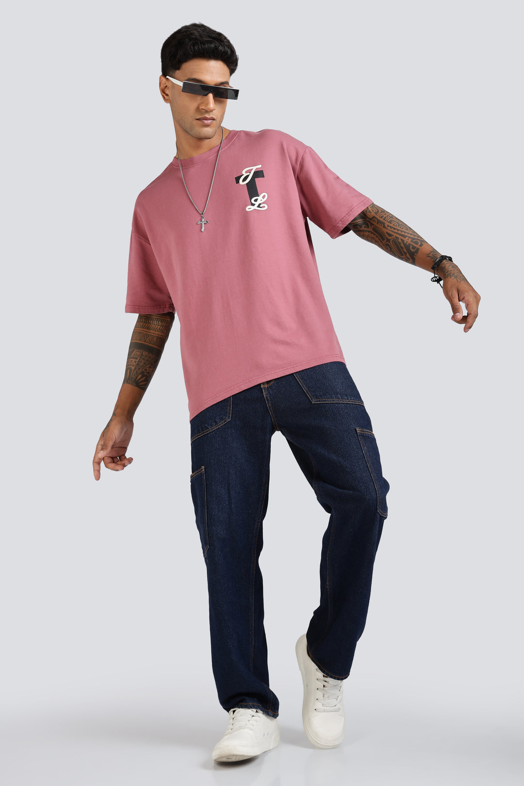 Thoughtless Flower Oversized T-shirt