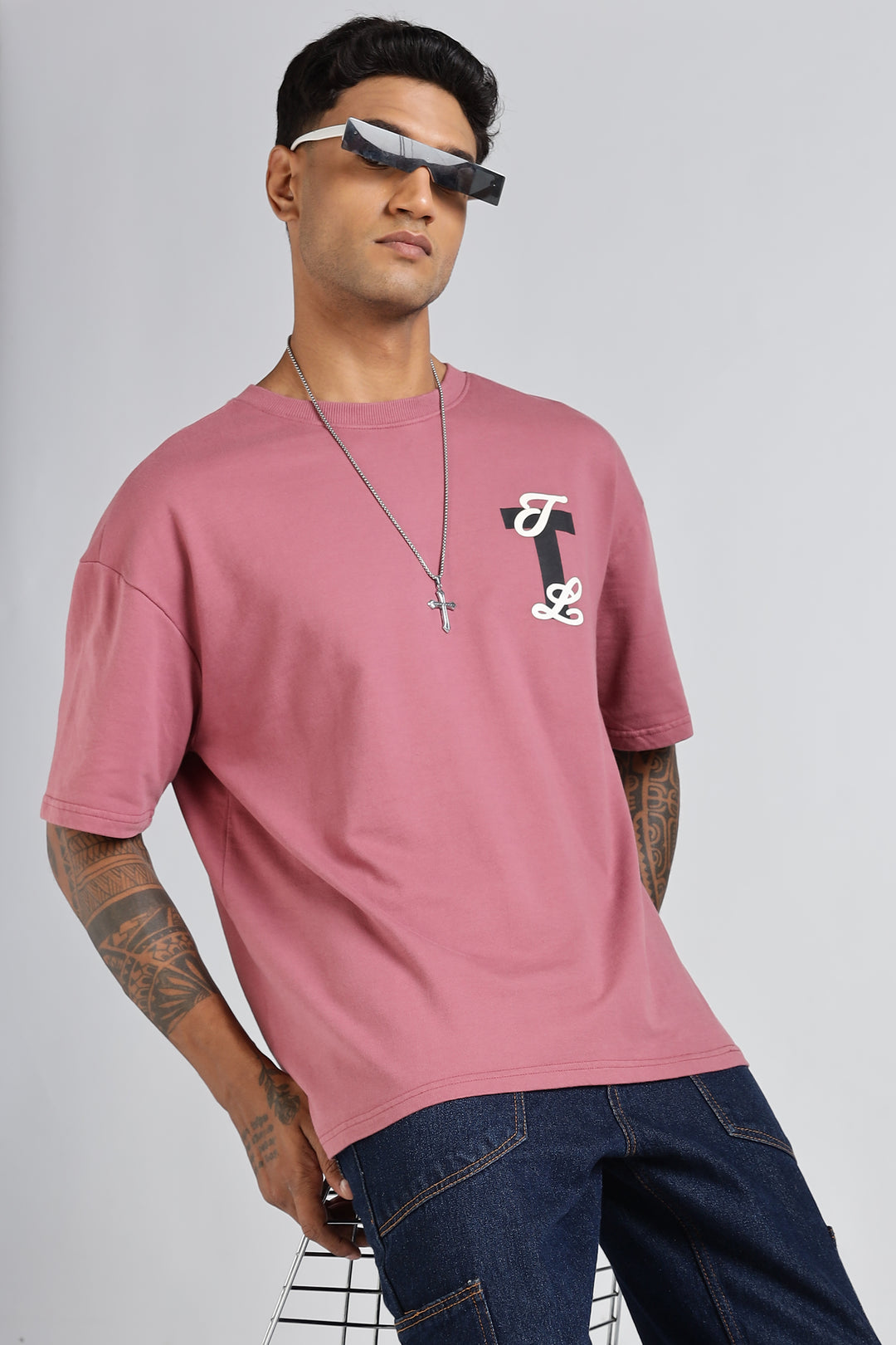 Thoughtless Flower Oversized T-shirt
