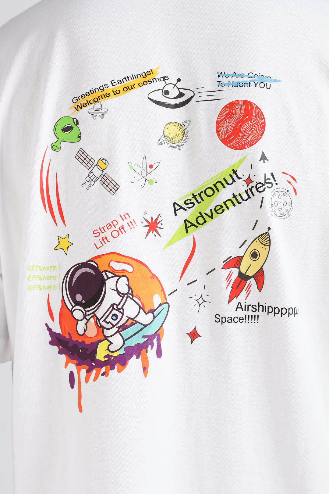 Space Oversized T-shirt