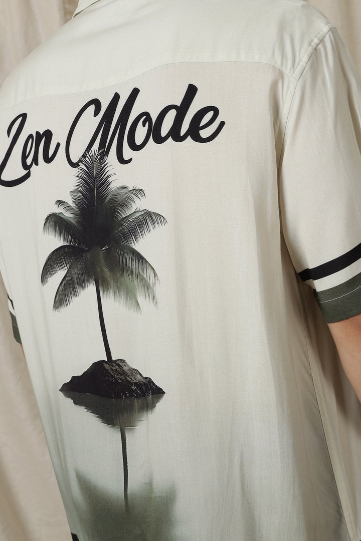 Zen Mode: Grey Oversized Shirt