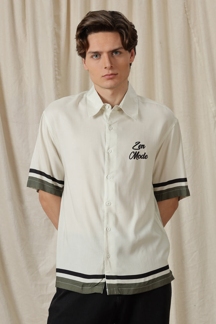 Zen Mode: Grey Oversized Shirt