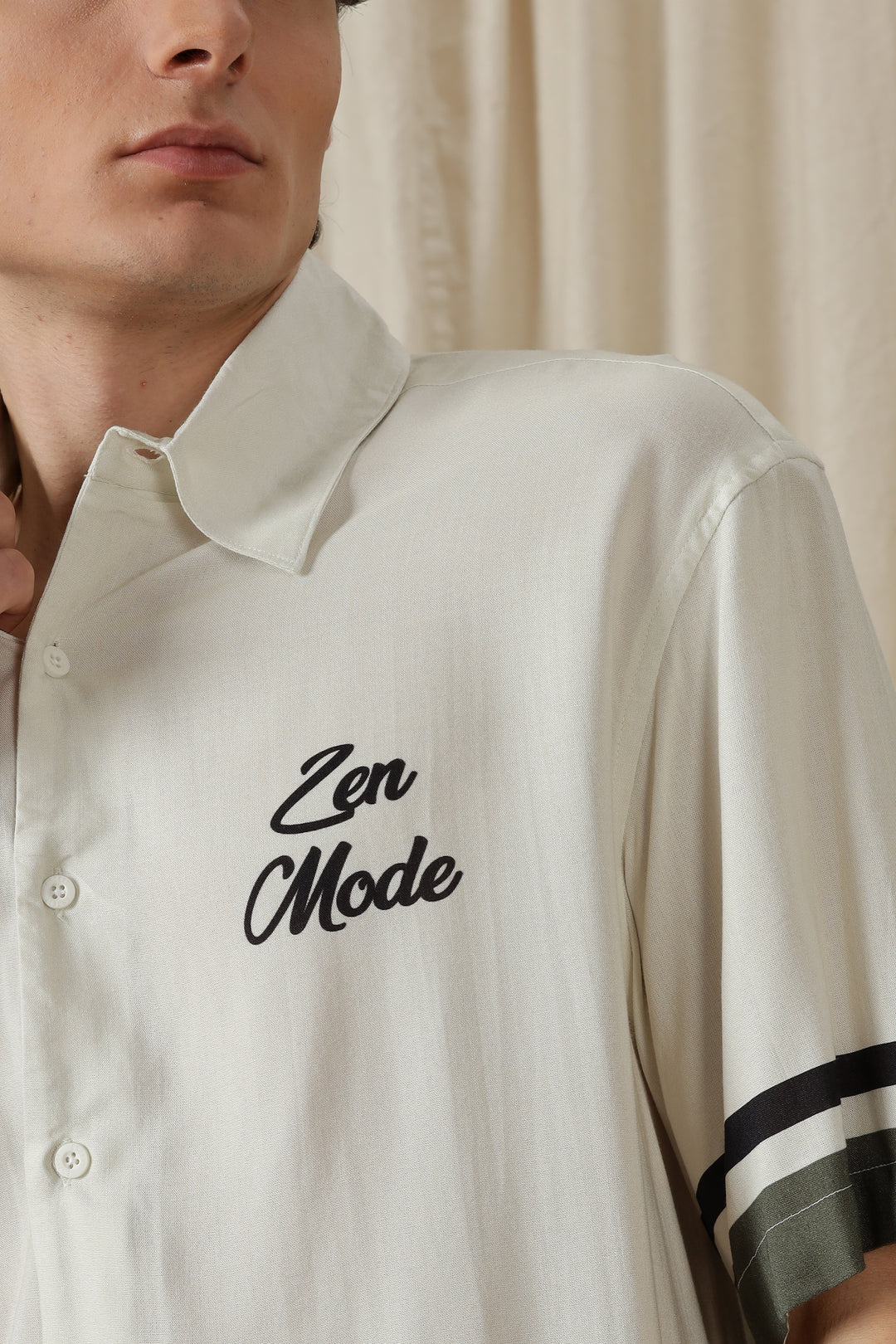 Zen Mode: Grey Oversized Shirt