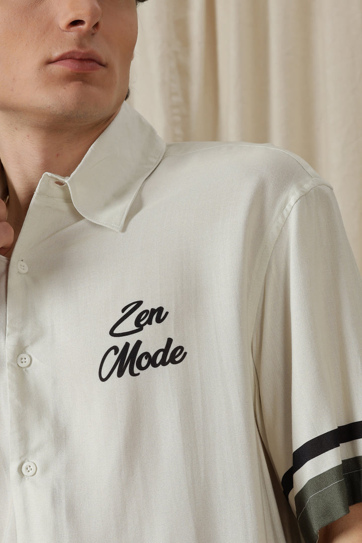 Zen Mode: Grey Oversized Shirt