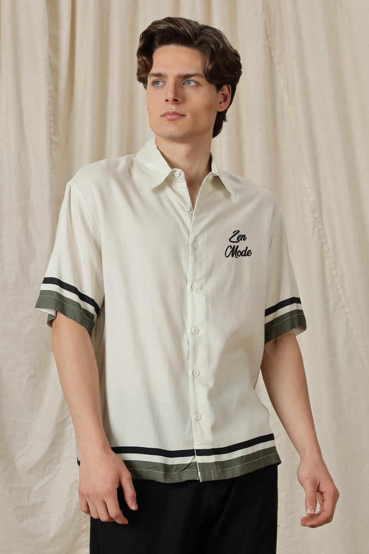 Zen Mode: Grey Oversized Shirt