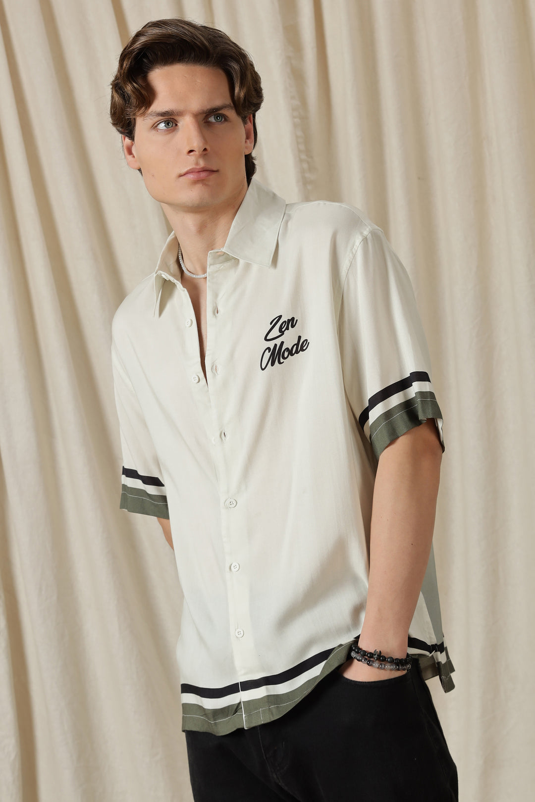 Zen Mode: Grey Oversized Shirt