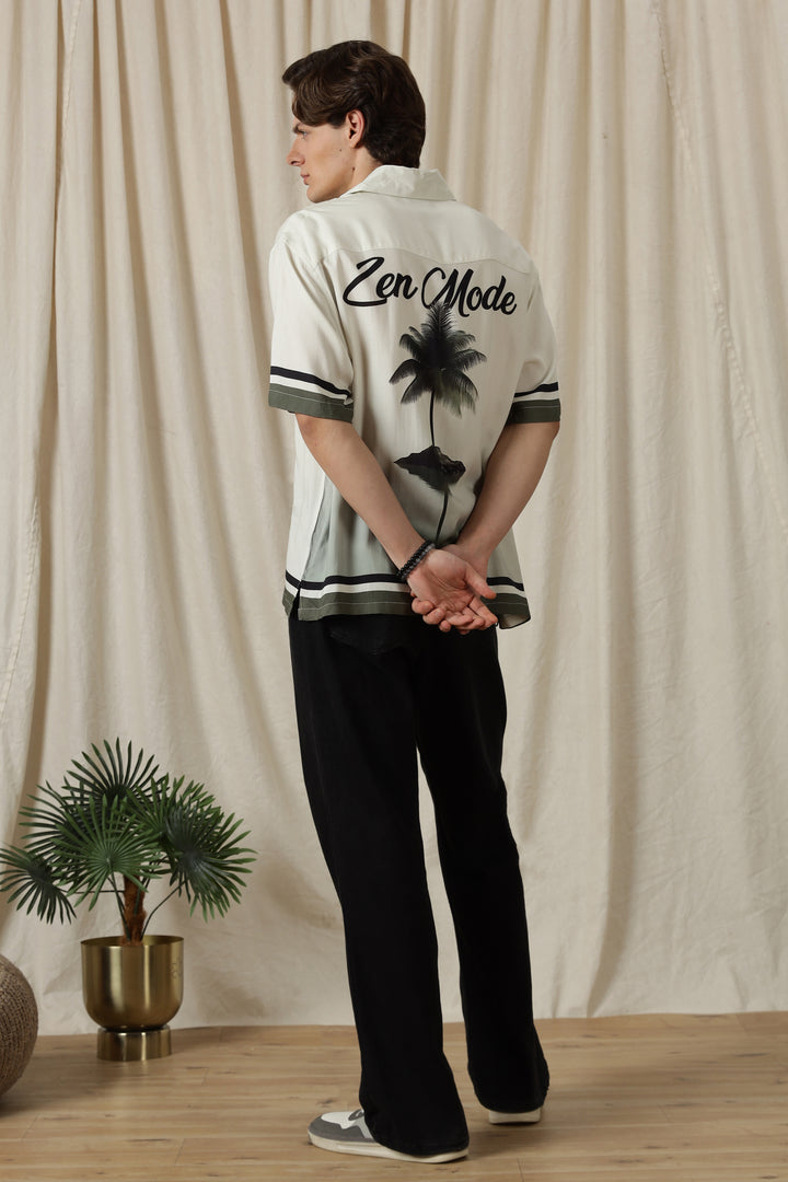 Zen Mode: Grey Oversized Shirt