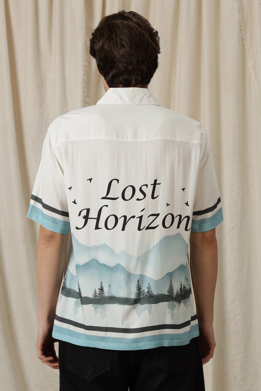 Lost Horizon: White Oversized Shirt