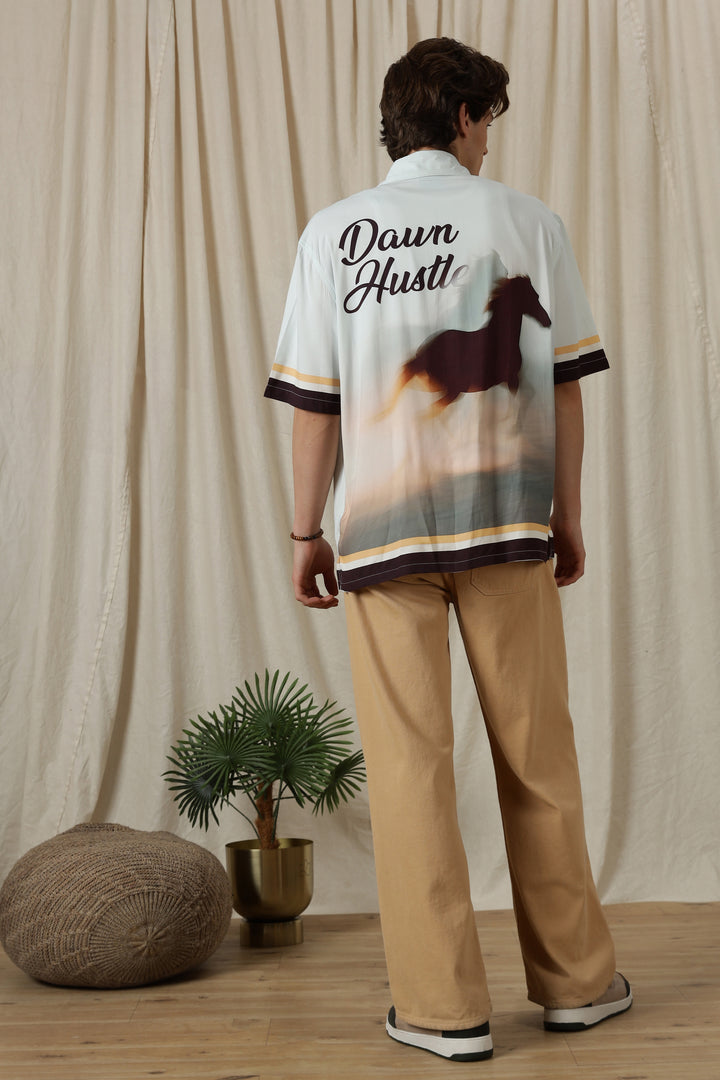 Dawn Hustle: Oversized shirt