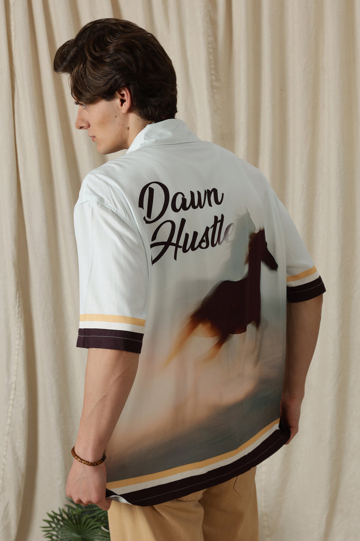 Dawn Hustle: Oversized shirt