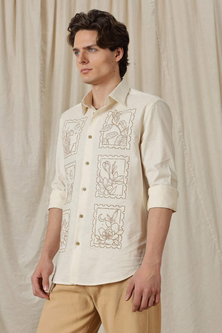 Embroidery: Frame Shirt